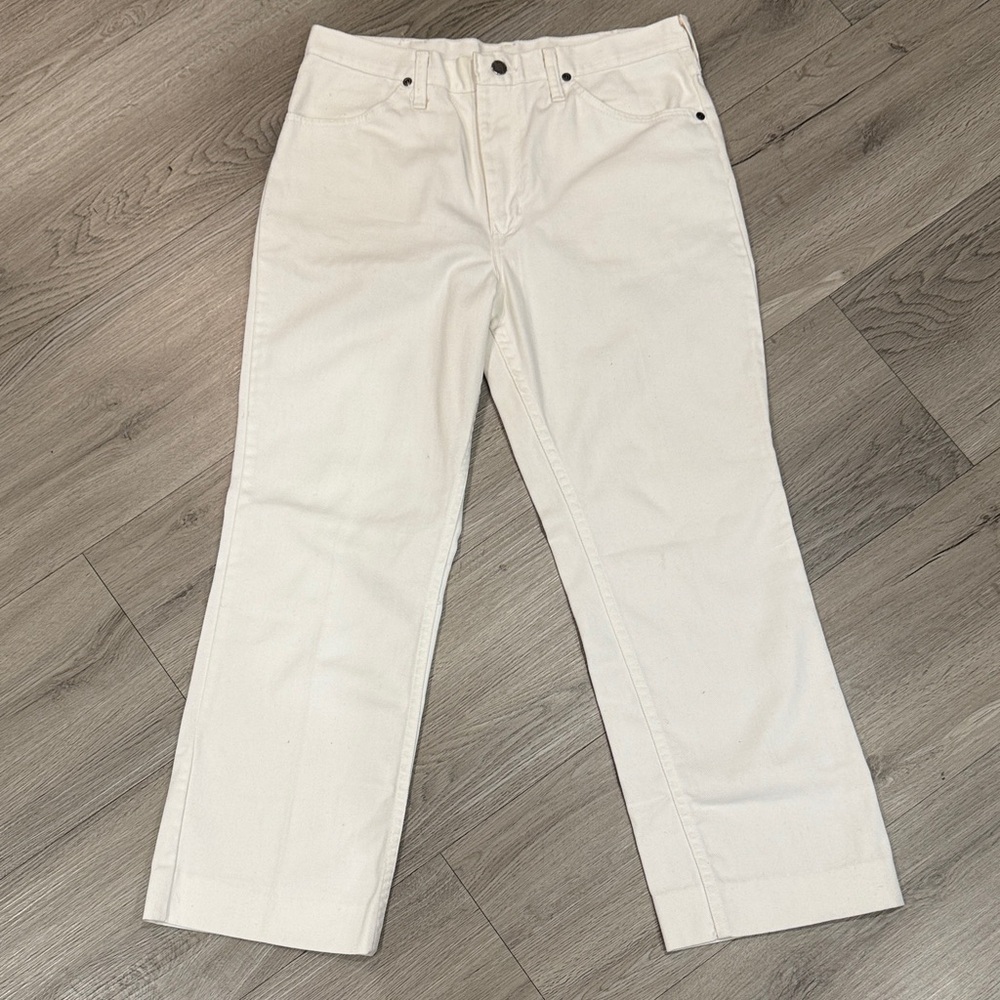 Rustler Women's Straight Leg Jeans - White